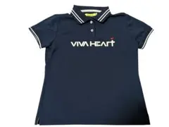 VIVA HEART ネイビー ポロシャツ　42L相当