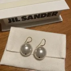 JIL SANDER ホワイトパールピアスのサムネイル