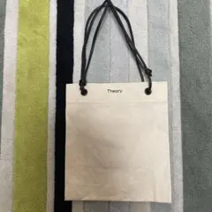 値下げ！Theory ロゴ入り ベージュ トートバッグのサムネイル