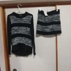 CECIL McBEE。ニット セーター＆スカートセット
