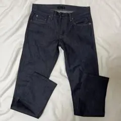 ユニクロ ストレッチセルビッジスリムフィットジーンズ 赤耳 30