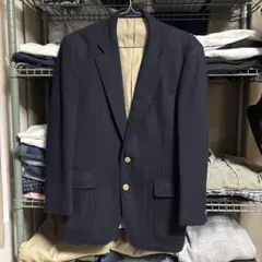 90s FIELD BROTHERS NEWYORK 紺ブレ 金ボタン