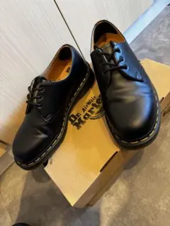 【美品】Dr.Martensドクターマーチン3ホール 1461 ブラック/UK8