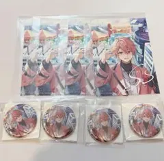 さとみくんS's アニメイト特典ブロマイ ドx4/缶バッジx4