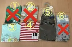 ベビー服 3点 まとめ売り 80～95サイズ 夏服 半袖Tシャツ ハーフパンツ