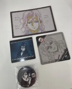 鬼滅の刃 ダイニング 無惨 缶バッジ コースター フィルム
