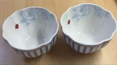 リスベスダール　ボウル　鉢　皿　2個セット