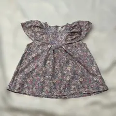 Samansa Mos2 Lagom 花柄 フリル トップス