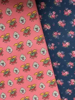 9♬ෆ˚*セール・【2枚セット】キャスキッドソン・デニム生地