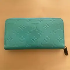 お値下げ！Louis Vuitton ターコイズ 長財布　ヴェルニ　正規品