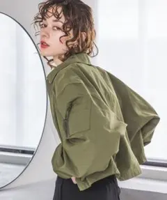 JEANASISポケットショートブルゾン