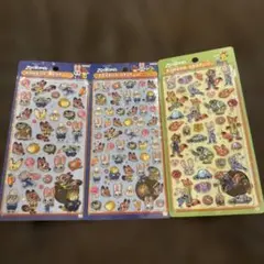 【国内正規品】ボンボンドロップシール ズートピア 通常サイズ ミニサイズ　3枚