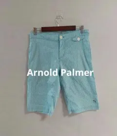 Arnold Palmer ロゴ刺繍入り ストライプ ハーフパンツ LLのサムネイル