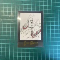 M*読様 糸師冴　モノクロカード　箔押し　ブルーロック