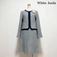 WHITE JOOLA ツイード セレモニースーツ ラメ 入学式 入園式