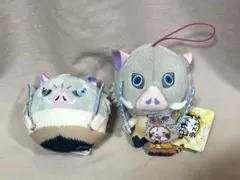 鬼滅の刃　嘴平伊之助　伊之助　ふわコロりん　ラスカル　コラボ　ぬいぐるみ