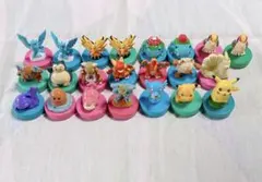 お値下げ！希少レトロ 平成ポケモンスタンプ35個まとめ売り レトロ 初期 レア ポケモン スタンプ 判子 フィギュア