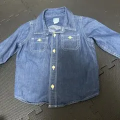 GAP ベビー デニム 長袖シャツ 90cm