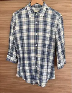 JOURNAL STANDARD 七分袖チェックシャツ