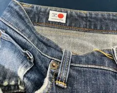 EDWIN 503 デニム ダメージ加工 色落ちのサムネイル