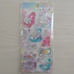 ✴*︎様 ウォーターシール　キラキラ　お水シール　ウサギ　ねこ