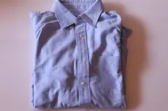 UNIQLO ボタンダウンシャツ M ライトブルー