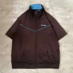 Kaepa カッパ　パーカー　ジャージ　トップス　半袖　チャコールのサムネイル