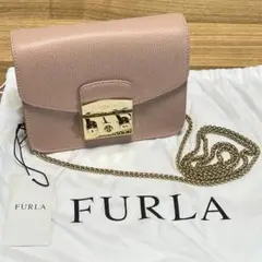 新品 フルラ ショルダーバッグ ペールピンク FURLA