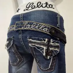 LOLITA JEANS W24 ユニオンジャック 平成ギャル Y2Kのサムネイル