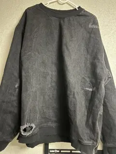 ダメージ加工 スウェット