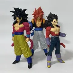 【欠品なし】出陣　超サイヤ人4 ゴジータ 孫悟空 ベジータ セット(箱無し)