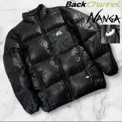 NANGA Back channe ダウンジャケット フード付き レッド - メルカリ