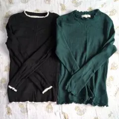 カットソー2枚セット