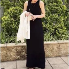 Ungrid リブニット　ワンピース