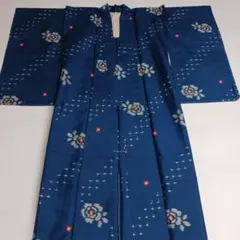 【竺仙】本染め 注染 浴衣 綿紬 菖蒲柄 紺色（小柄な方向け） 竺仙】本染め 注染 浴衣 綿紬 菖蒲柄 紺色（小柄な方向け） - メルカリ