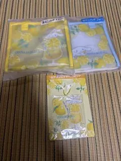 サンリオ　シナモロール当たりくじ ミニバッグ2種+アクリルチャームセット