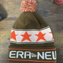NEW ERA 星柄ニット帽