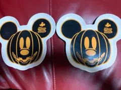 Disney ミッキーマウス ハロウィン皿2枚セット