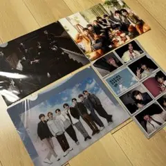 なにわ男子 クリアファイル4枚セット