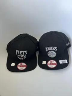 新品NBA Nets ニューエラ　NEWERAキャップ2個セット
