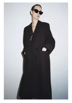ZARA ZW COLLECTION オーバーサイズダブルブレストコート　新品