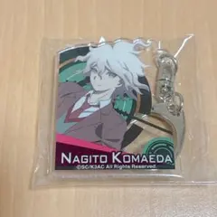 ダンガンロンパ 15周年記念展 アクリルブロック 喜怒哀楽缶バッジ 狛枝