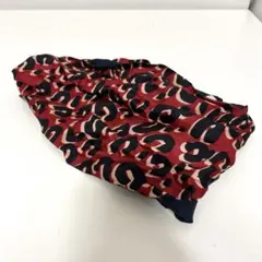 ルイヴィトン インフィニティスカーフ リバーシブル レオパード ドット 中古のサムネイル