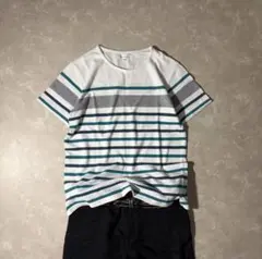 archive striped s/s tee y2k street サーマル