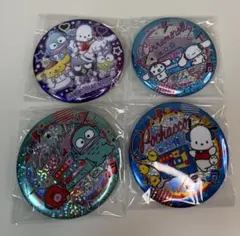 サンリオキャラクターズ　キラキラＢＩＧ缶バッジ