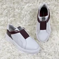 ほぼ未使用　極美品　コールハーン　グランドプロ　デミ　スリッポン　ホワイト　22