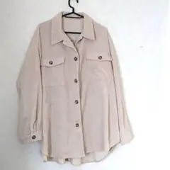 Radarista コーデュロイジャケット ピンクベージュ サイズL