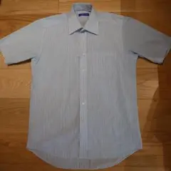 ストライプ 半袖 シャツ ―ストレッチ―