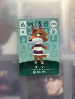 どうぶつの森 チーフ amiiboカード