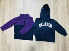 フリースとパーカーセット